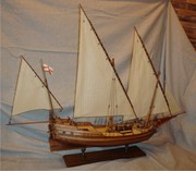 Продам модель парусного корабля (Pinca genoveza)